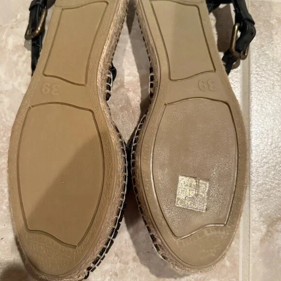 NWOB | Altuzarra x Castaner Nara Altz Espadrille Sandals | Black | Size 39 - Picture 3 of 10